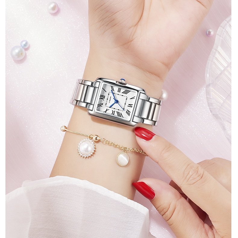 Women's Retro Square Watch