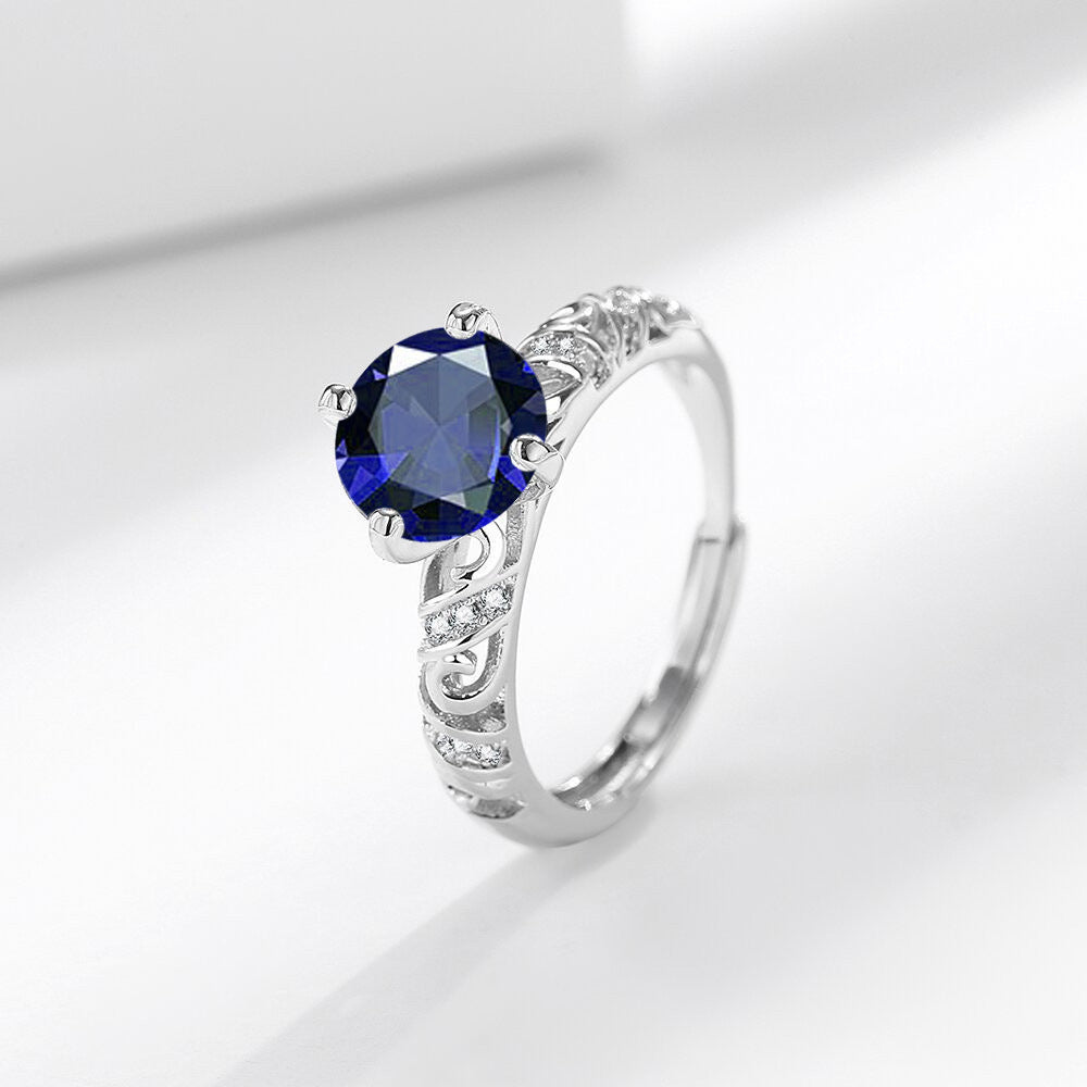 Women's Open Gemstone Ring