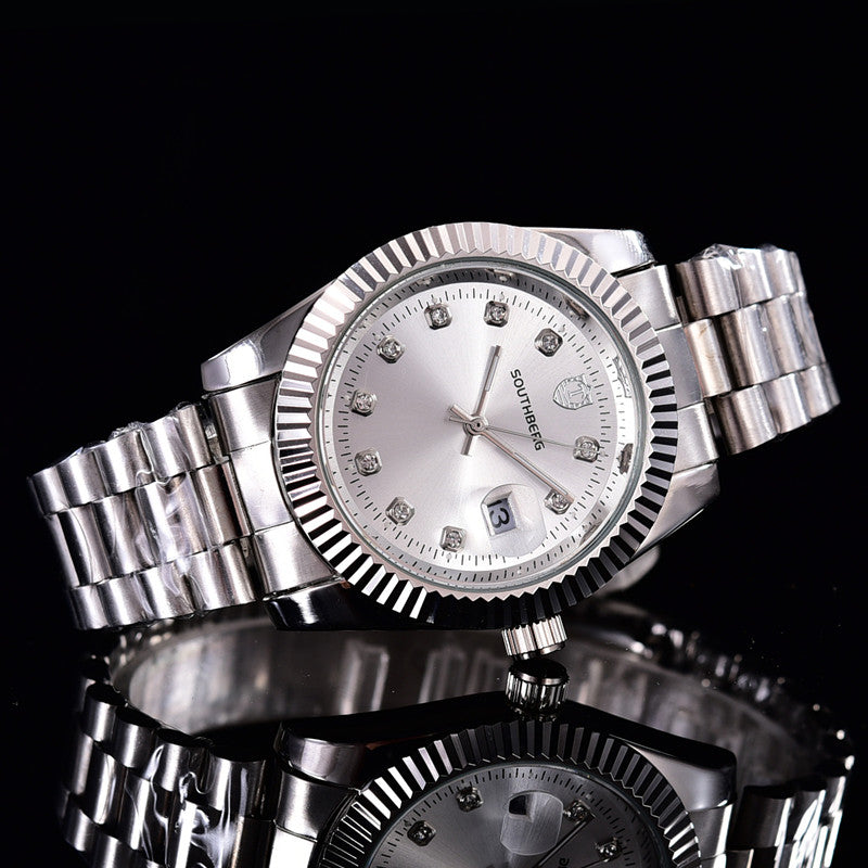 Steel Band Small Dial Watch