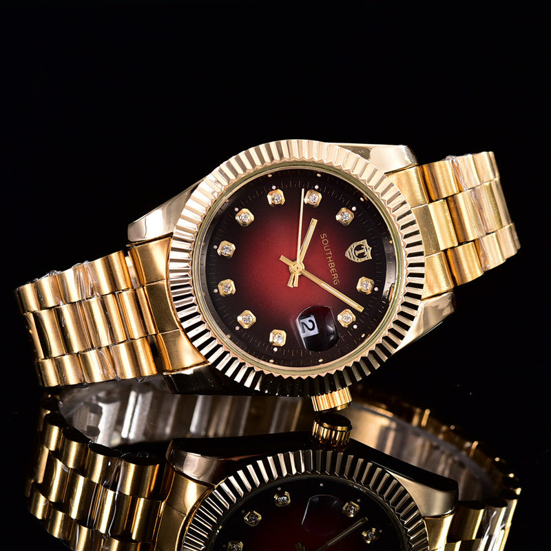 Steel Band Small Dial Watch