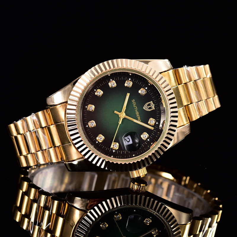 Steel Band Small Dial Watch