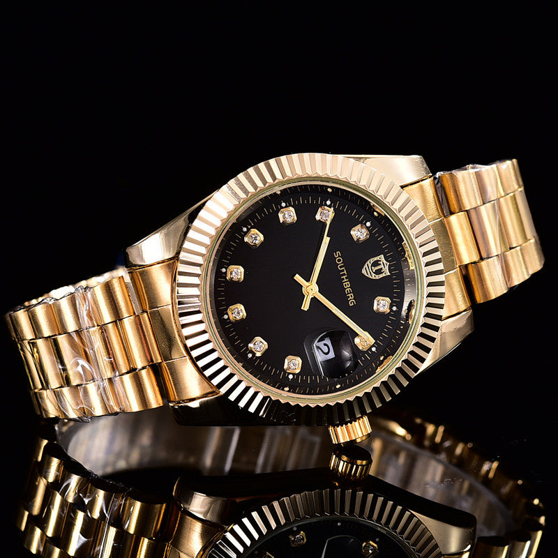 Steel Band Small Dial Watch