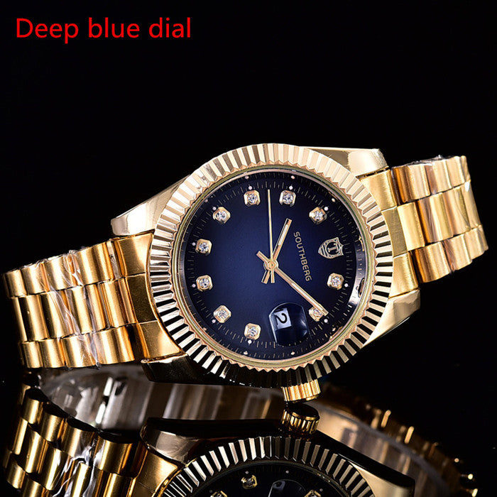 Steel Band Small Dial Watch
