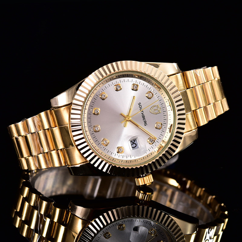 Steel Band Small Dial Watch