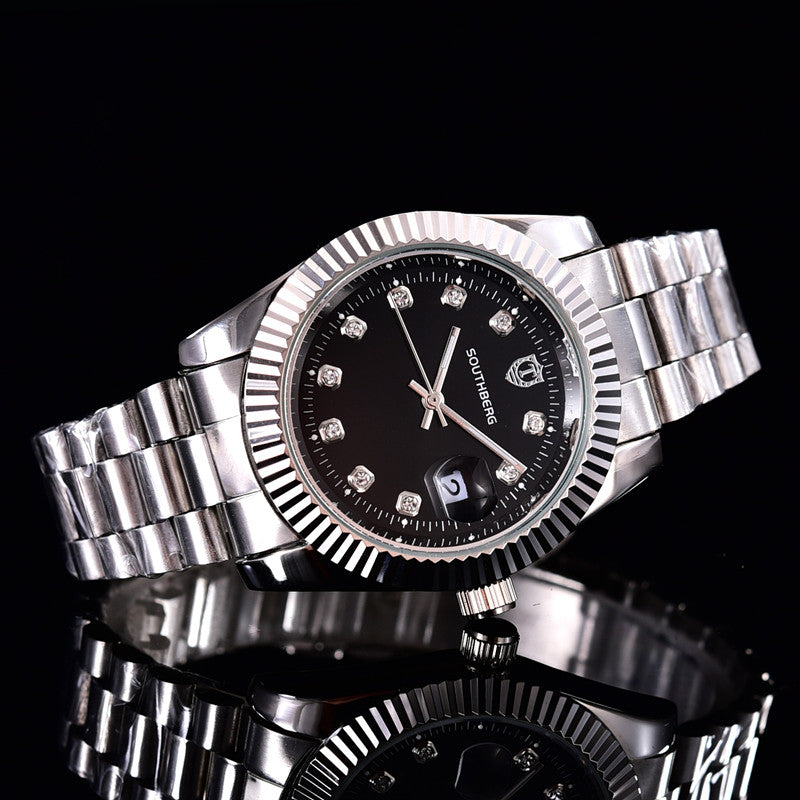 Steel Band Small Dial Watch