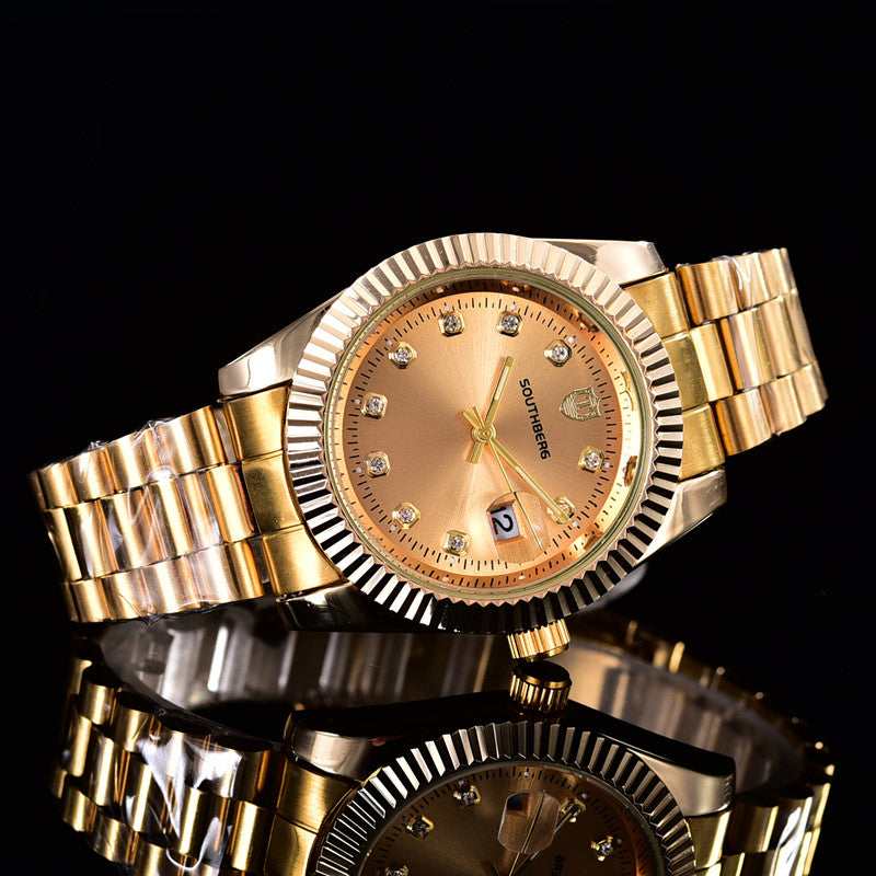 Steel Band Small Dial Watch