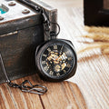 Retro Pocket Watch with Chain