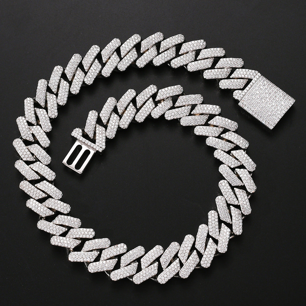 Zircon Hip Hop Necklace