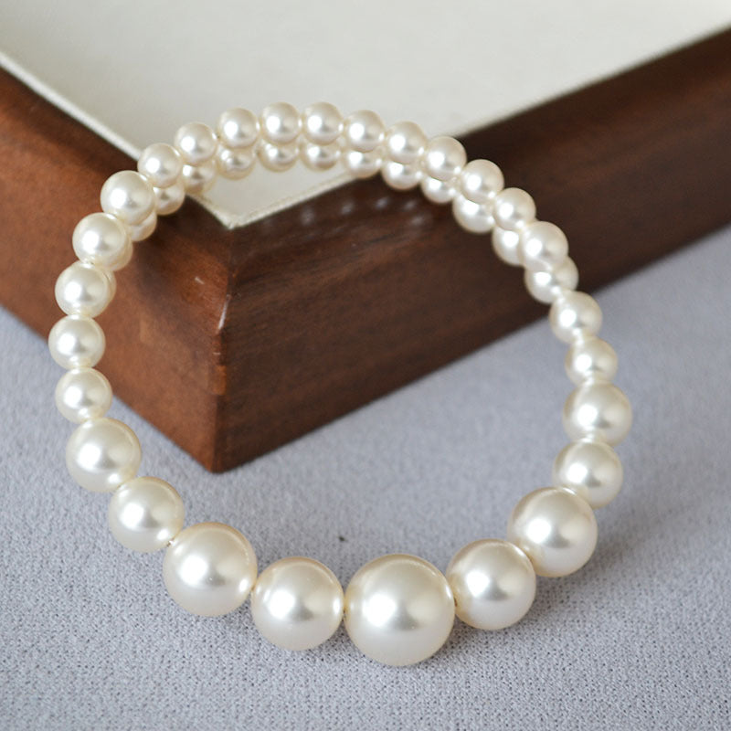 Pearl Gradient Fashion Bracelet