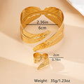 Women's Geometric Open Bracelet