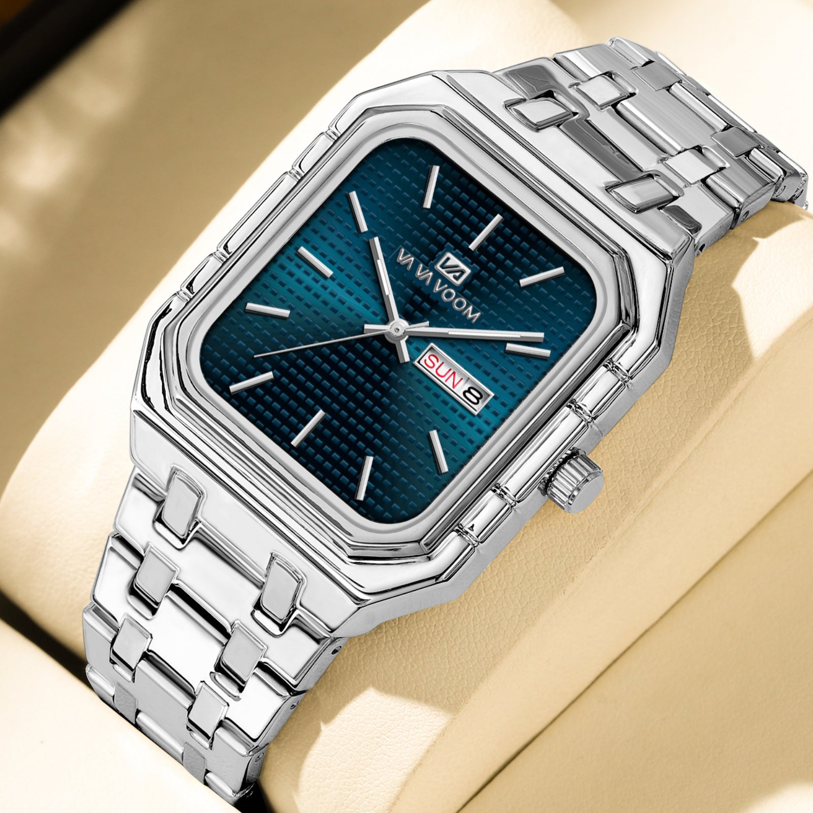 Men's Luminous Square Watch