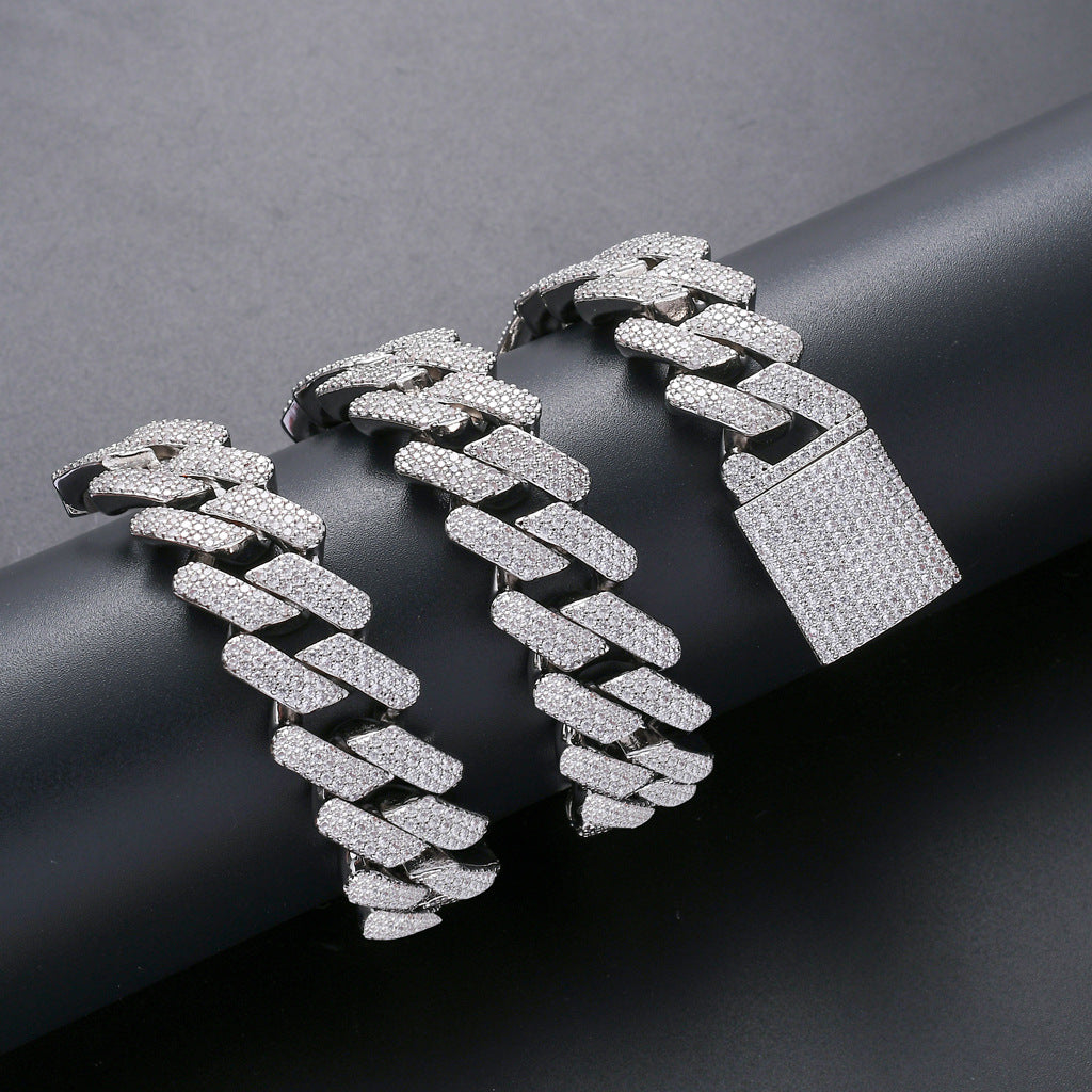 Zircon Hip Hop Necklace