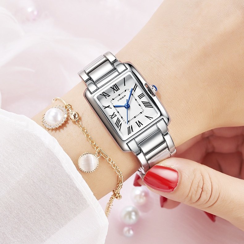 Women's Retro Square Watch
