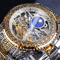 Luxury Skeleton Tourbillon Mechanical Watch