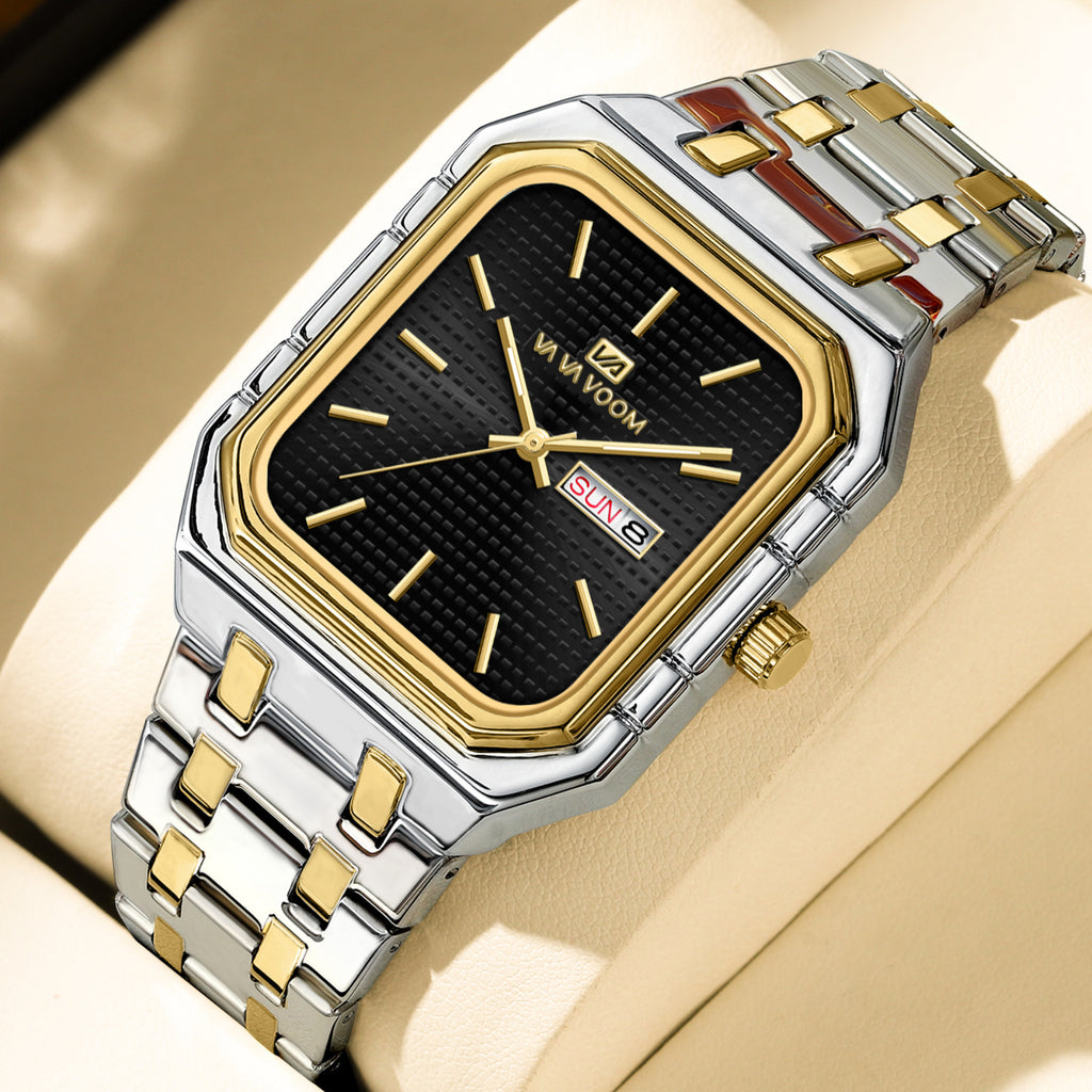 Men's Luminous Square Watch