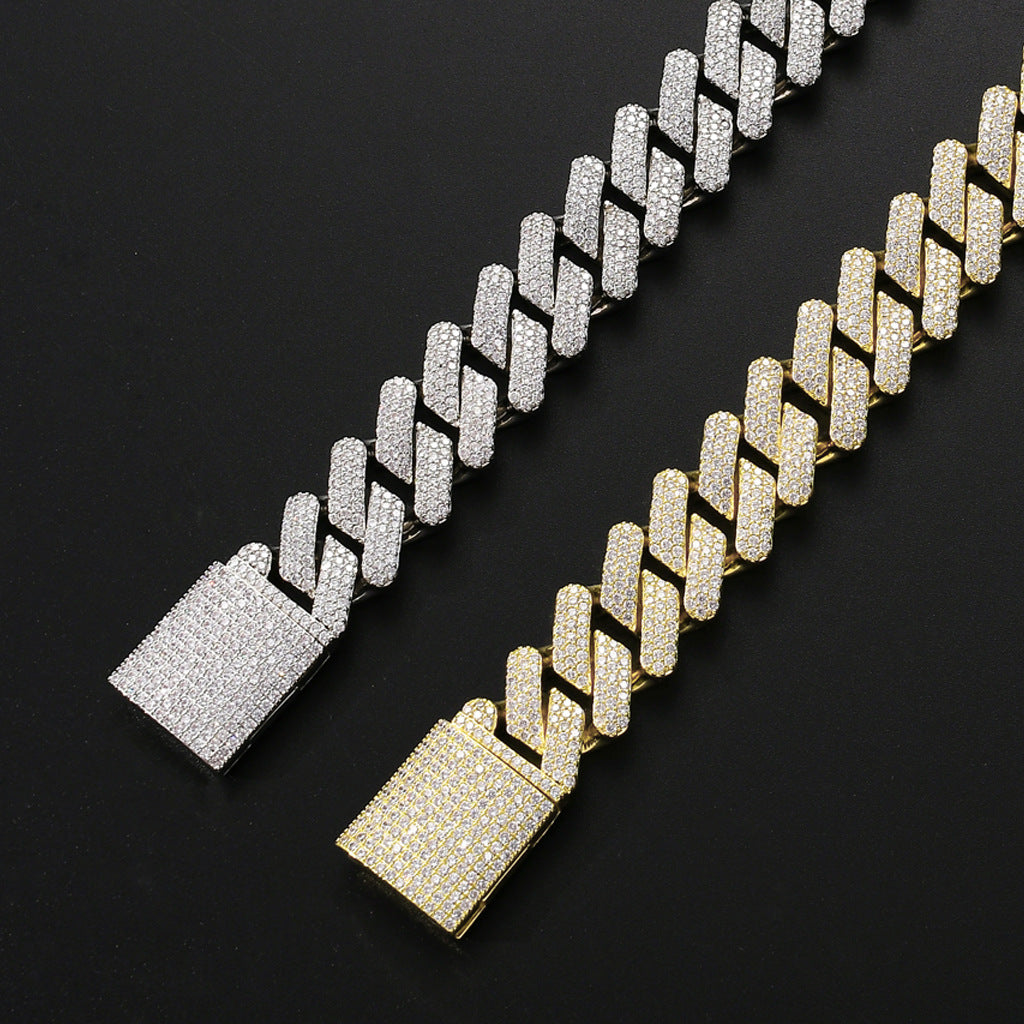 Zircon Hip Hop Necklace