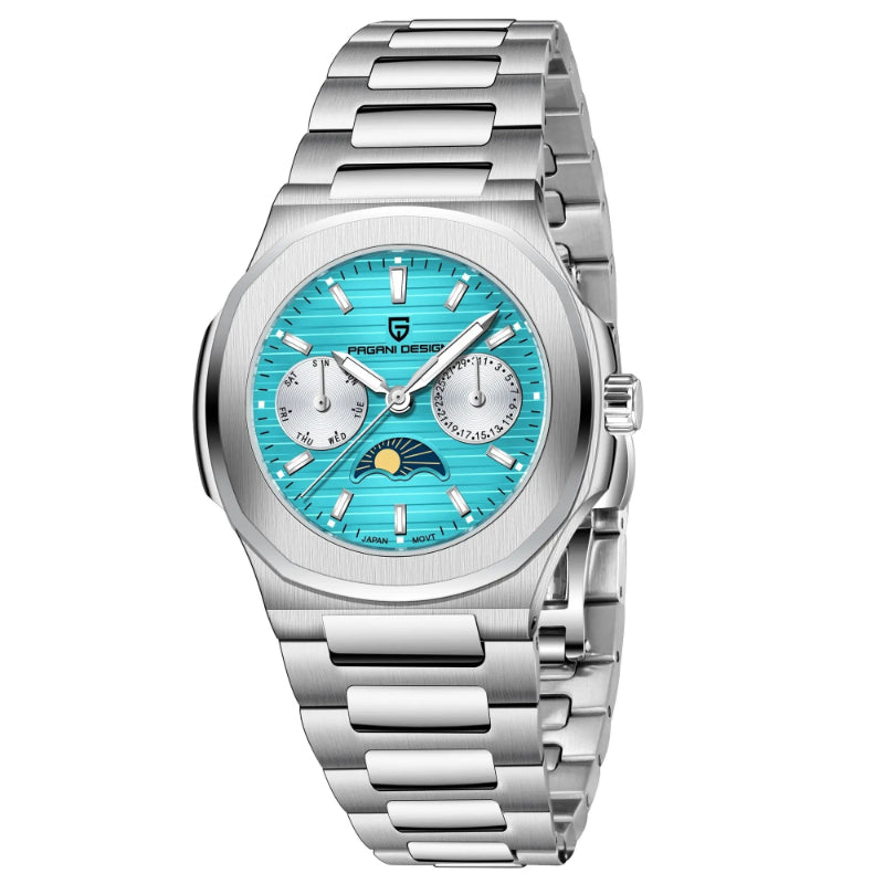 Moon Phase Chronograph Sport Watch