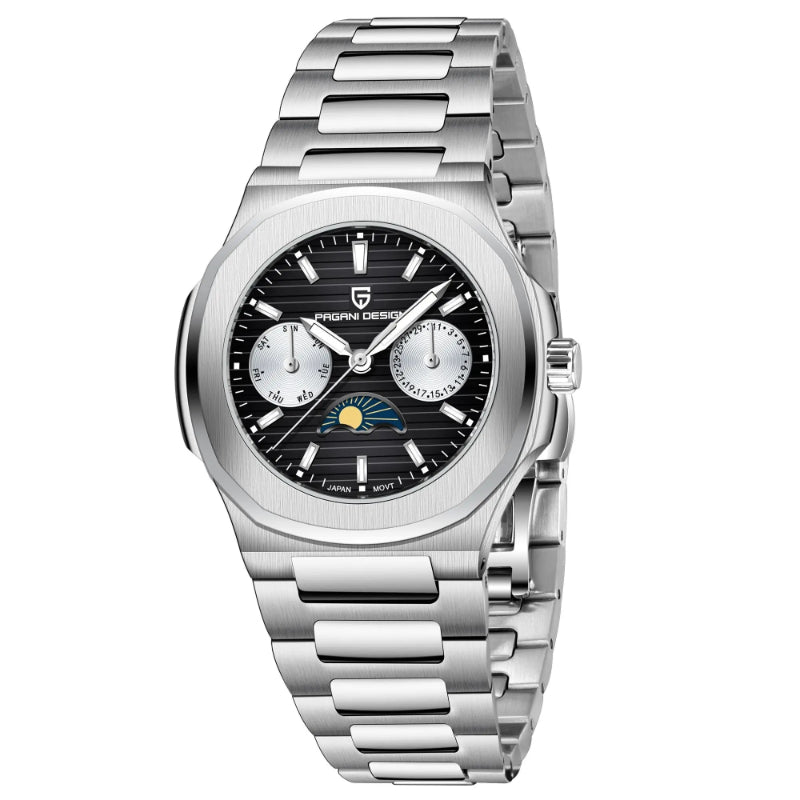 Moon Phase Chronograph Sport Watch