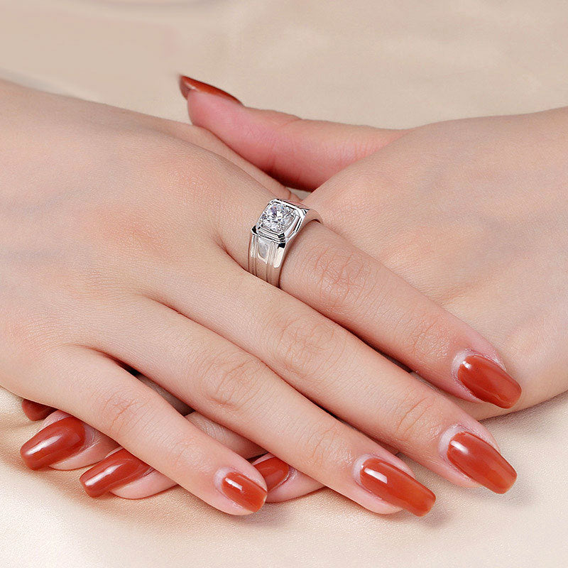 Sterling Silver Mosaic Ring