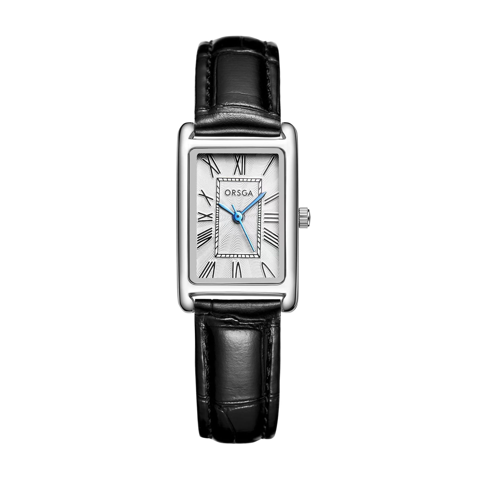 Women's Square Steel Strap Watch