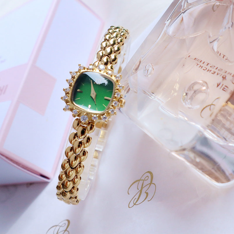 Women's Vintage Thin Chain Watch