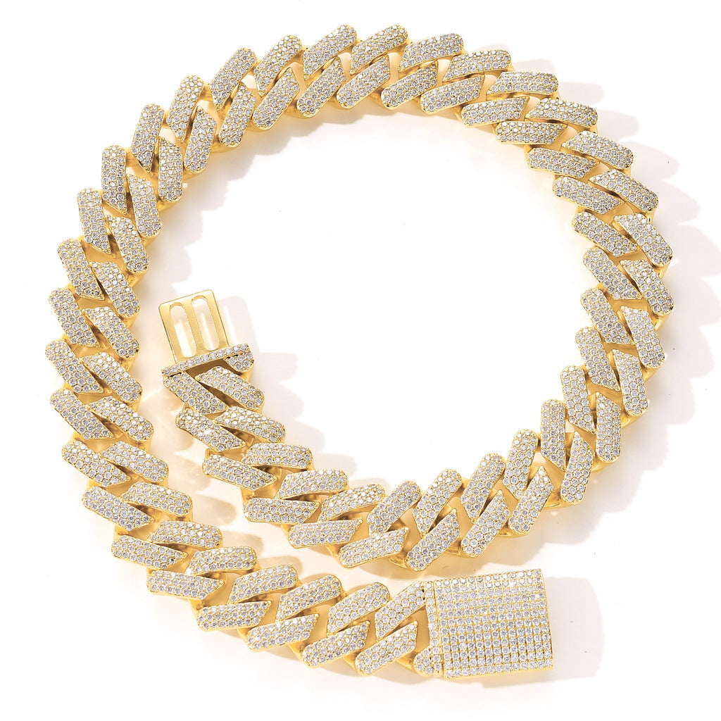 Zircon Hip Hop Necklace