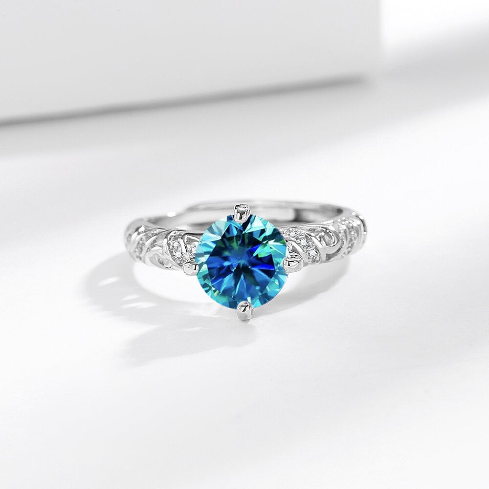 Women's Open Gemstone Ring