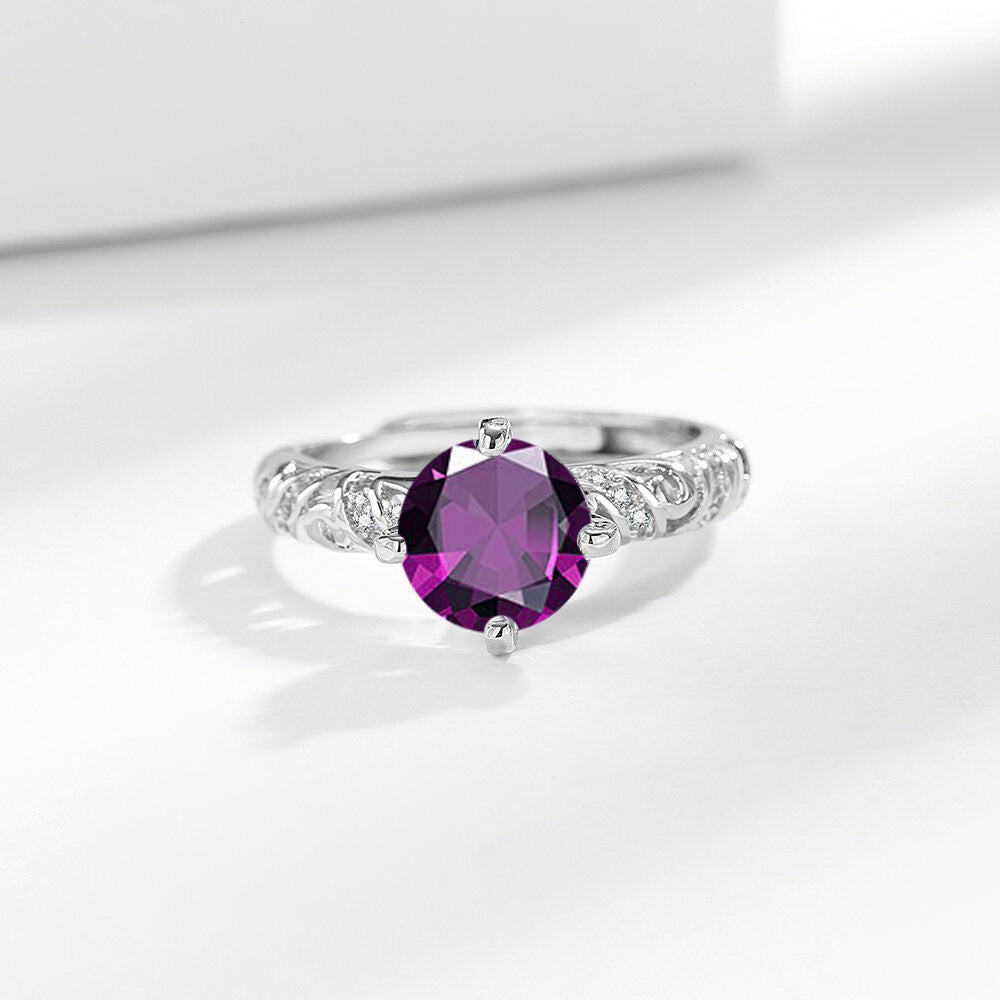 Women's Open Gemstone Ring