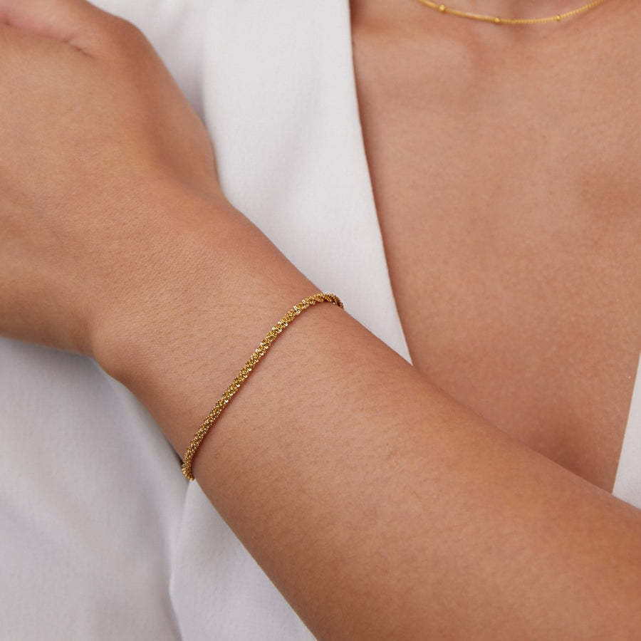 Gold Sparkling Bracelet