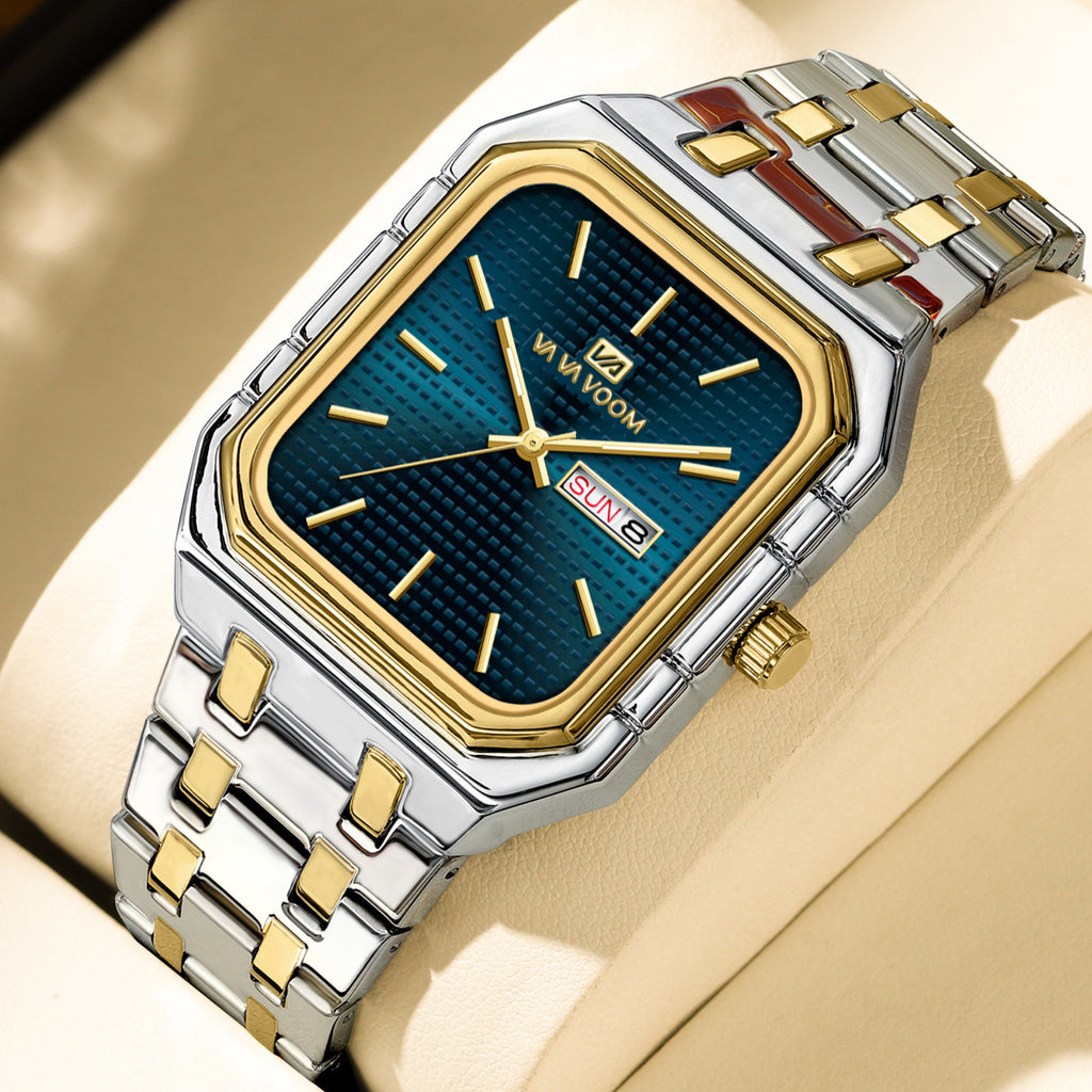 Men's Luminous Square Watch