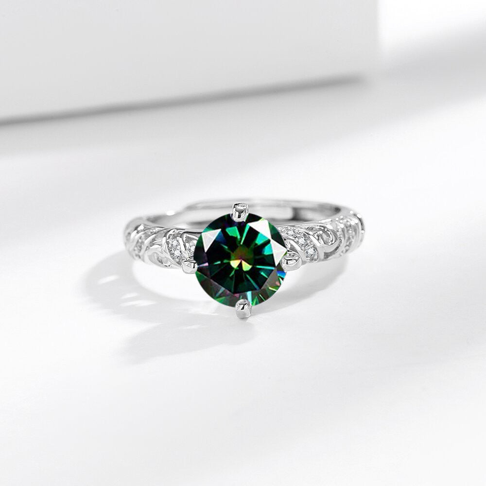 Women's Open Gemstone Ring