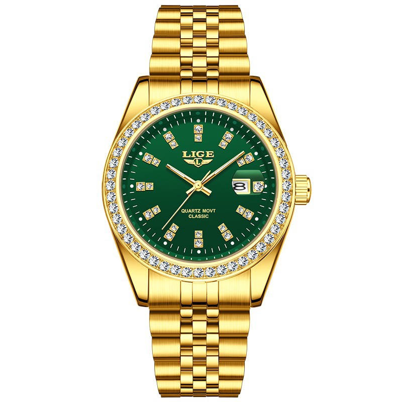 Large Dial Elegant Quartz Watch